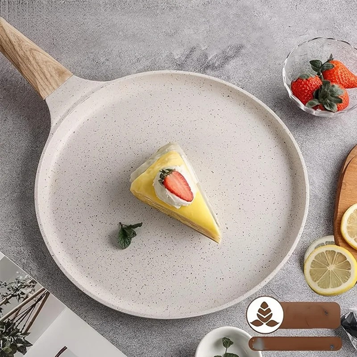 Antihaft-Pfanne für Pfannkuchen Keramisch beschichtete Küchen-Bratpfanne Tortilla-Pfanne | Karnz