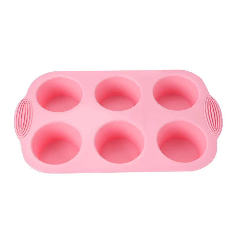 Antihaft-Silikon-Backform Kuchen Muffin Brot Backformen Zubehör | Karnz