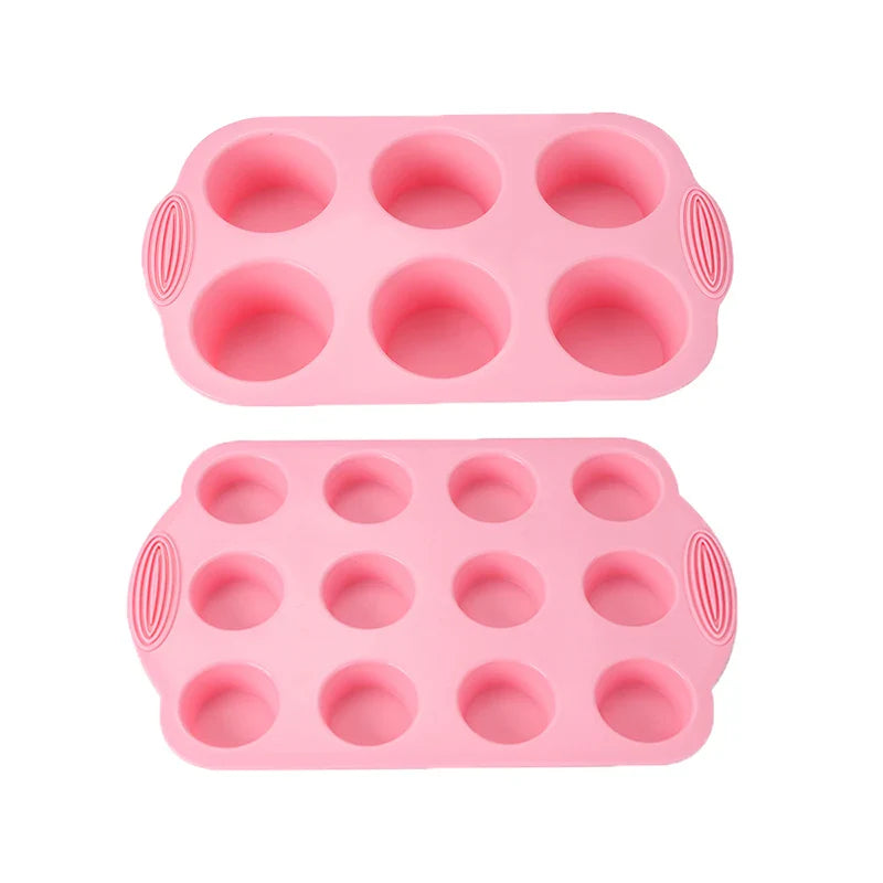 Antihaft-Silikon-Backform Kuchen Muffin Brot Backformen Zubehör | Karnz