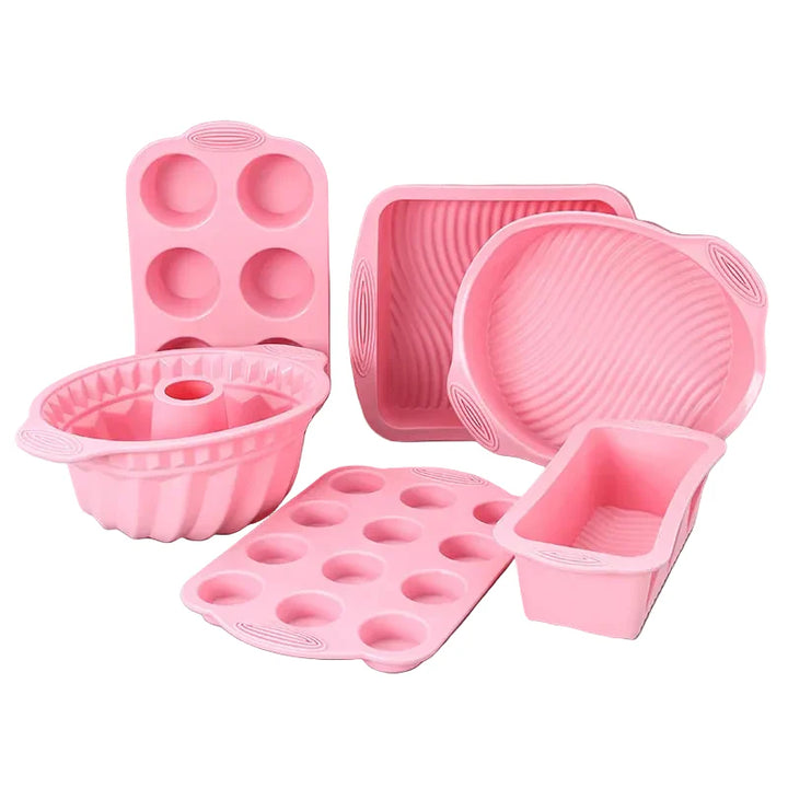 Antihaft-Silikon-Backform Kuchen Muffin Brot Backformen Zubehör | Karnz
