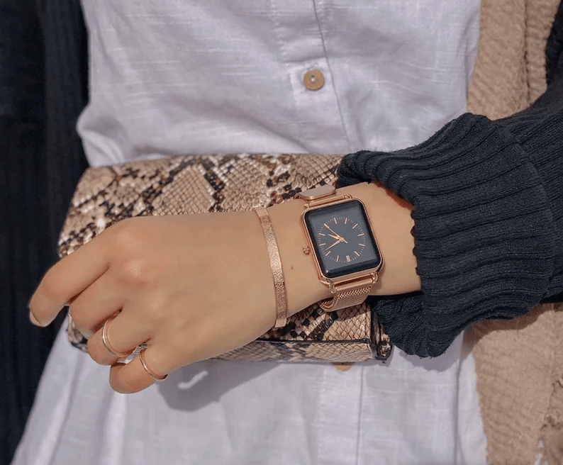 NOOR ARMBAND – Verstellbares Edelstahlarmband mit Ayatul Kursi Gravur
