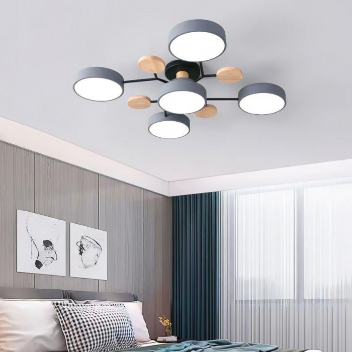 Verzweigte LED-Deckenlampe - NordicGlow | Karnz