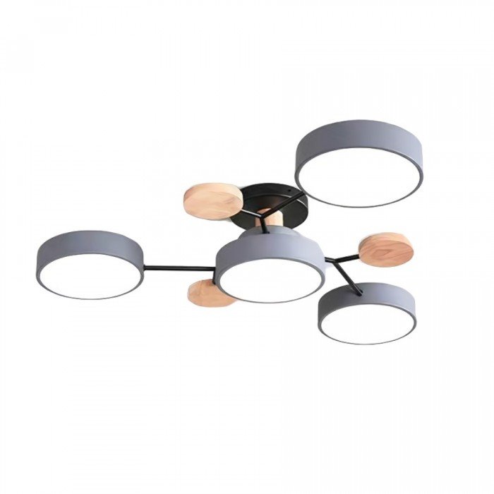Verzweigte LED-Deckenlampe - NordicGlow | Karnz