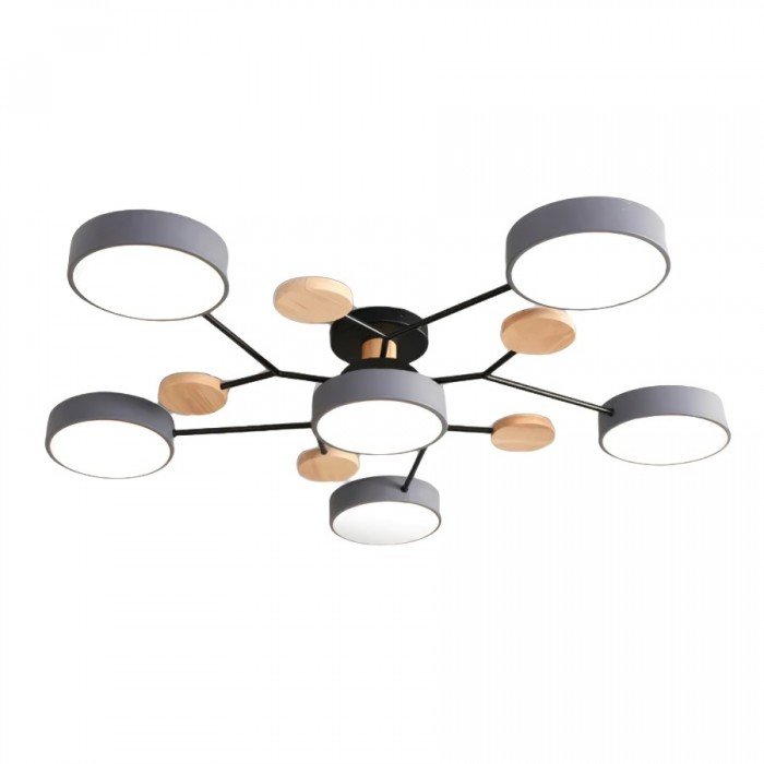 Verzweigte LED-Deckenlampe - NordicGlow | Karnz