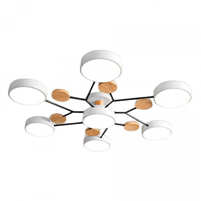 Verzweigte LED-Deckenlampe - NordicGlow | Karnz