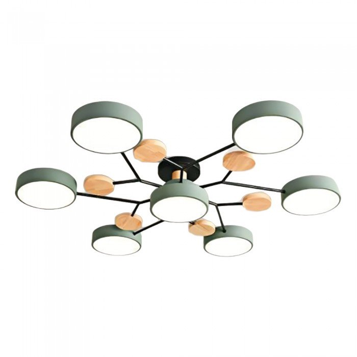 Verzweigte LED-Deckenlampe - NordicGlow | Karnz