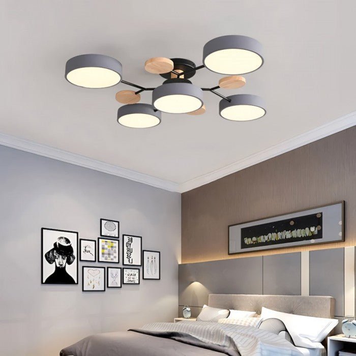 Verzweigte LED-Deckenlampe - NordicGlow | Karnz
