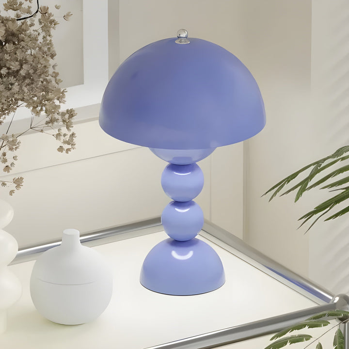 Skandinavische Design Tischlampe - FloraGlow | Karnz