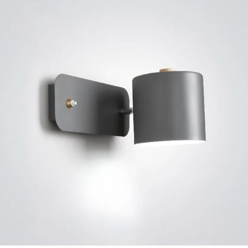 Moderne skandinavische LED-Wandleuchte mit Schalter