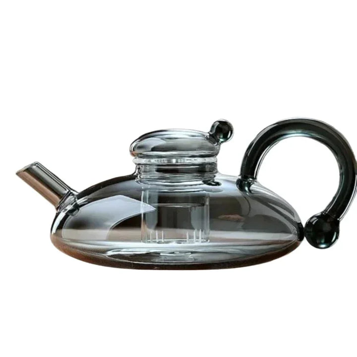Nordic Style hitzebeständiger Glas-Teekessel mit Infuser Teekannen-Set | Karnz