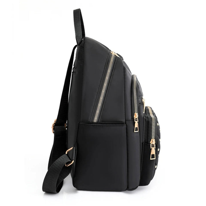 Leichter wasserabweisender Nylon-Rucksack für Frauen – Reisen & Schule | Karnz