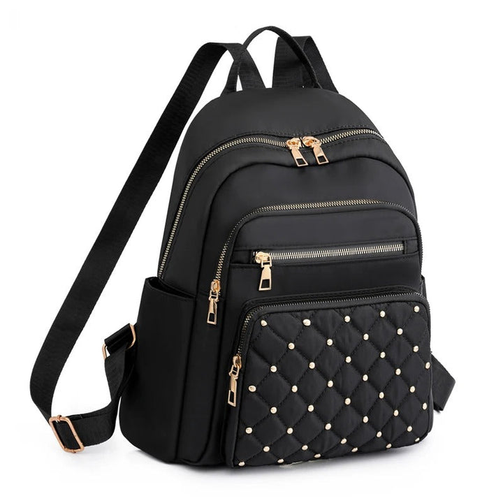 Leichter wasserabweisender Nylon-Rucksack für Frauen – Reisen & Schule | Karnz
