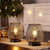 Sandsberg | Atmosphärische Tischlampen | Warmes Licht im Metallgitter-Design | 2er-Set