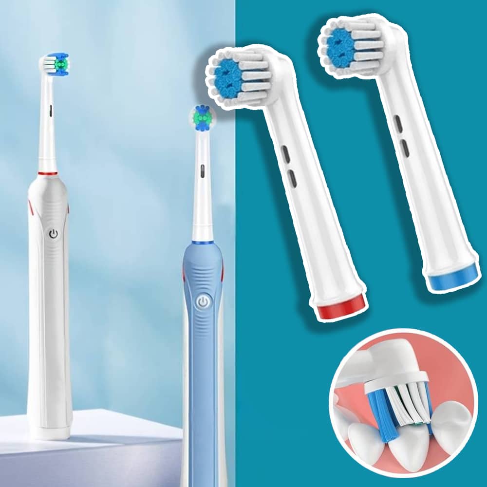 4 Stück. Zahnbürstenköpfe für Oral-B | Karnz