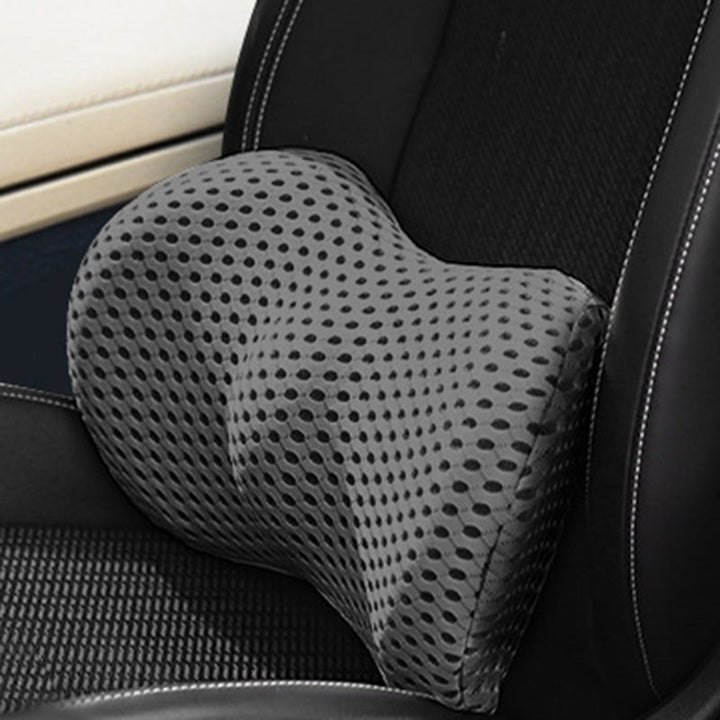Karnz | SpineRest Orthopädisches Lendenkissen | Ergonomische Rückenstütze für Büro, Auto & Zuhause | Abnehmbarer Bezug