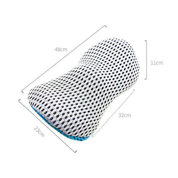 Karnz | SpineRest Orthopädisches Lendenkissen | Ergonomische Rückenstütze für Büro, Auto & Zuhause | Abnehmbarer Bezug