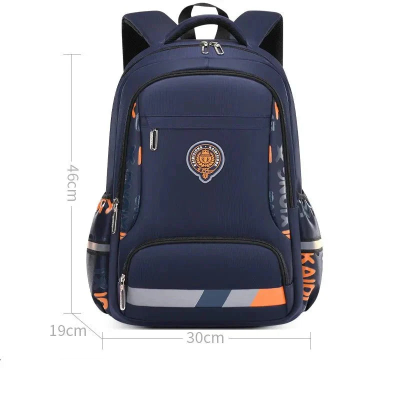 Sandsberg | Schulrucksack für Jungen | Orthopädisch & Wasserdicht | Mehrere Farben