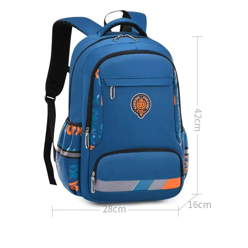 Sandsberg | Schulrucksack für Jungen | Orthopädisch & Wasserdicht | Mehrere Farben