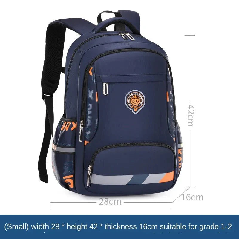 Sandsberg | Schulrucksack für Jungen | Orthopädisch & Wasserdicht | Mehrere Farben