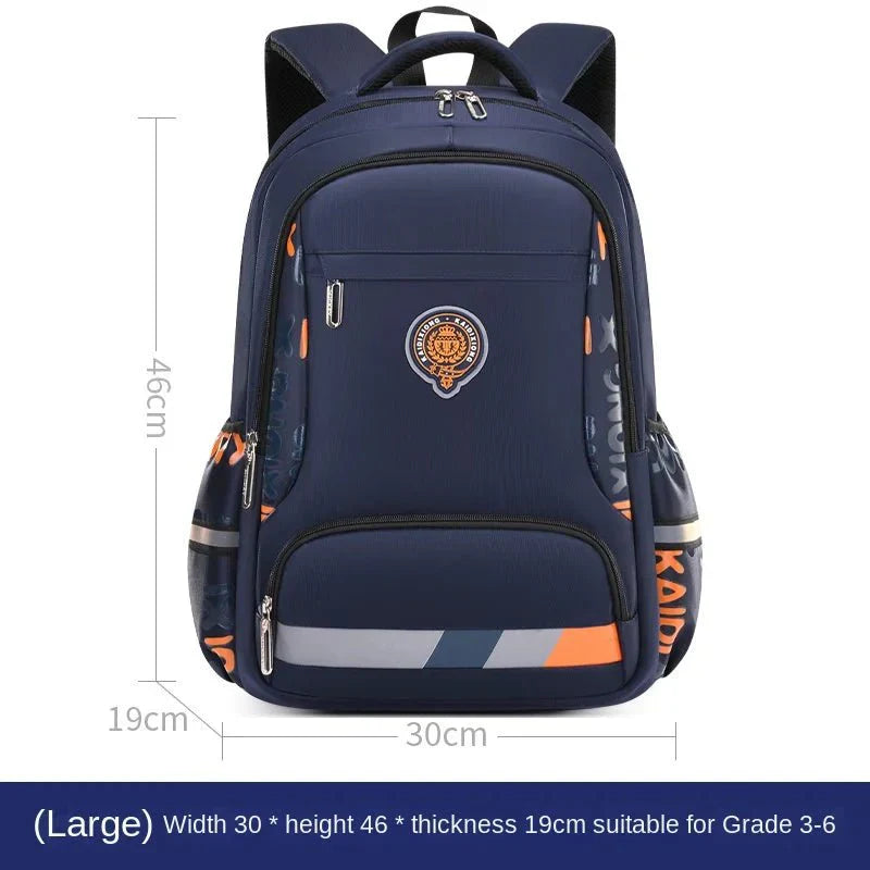 Sandsberg | Schulrucksack für Jungen | Orthopädisch & Wasserdicht | Mehrere Farben
