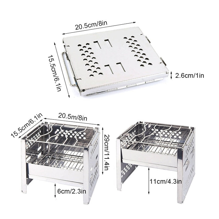 Outdoor Tragbarer BBQ-Grill | Karnz