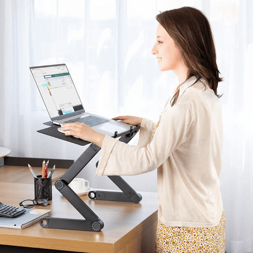 360° Ergonomischer Laptop-Ständer – FlexStand