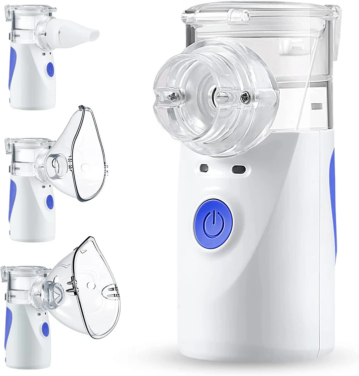 AdemZacht Pro – Tragbarer Mesh-VerneKarnzer mit Ultraschallvibration für Kinder und Erwachsene | Karnz