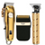 Professioneller Haarschneider für Herren, goldenes Set | Kabelloser Haarschneider in Gold