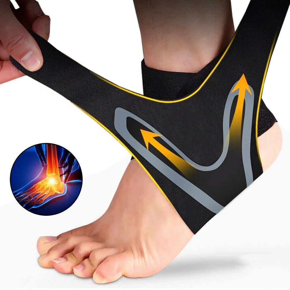 Plantar Knöchel X Wrap Unterstützung Kompressionssocke