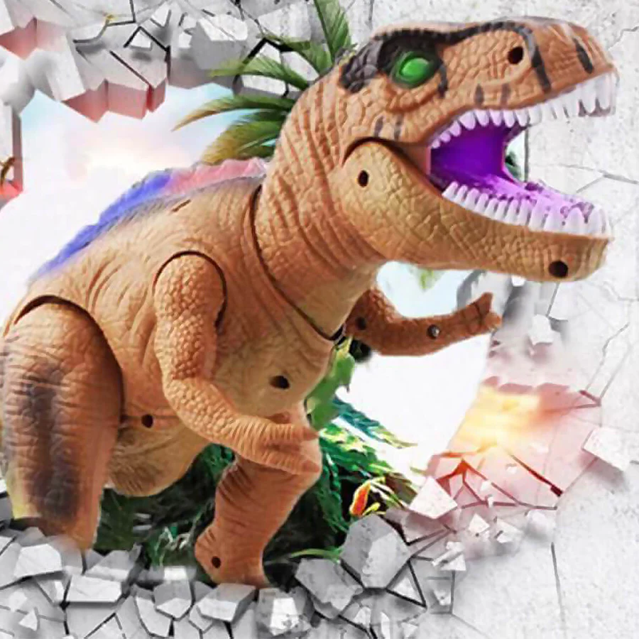 DinoAdventure – Ferngesteuertes Dinosaurier-Spielzeug mit Licht und Sound