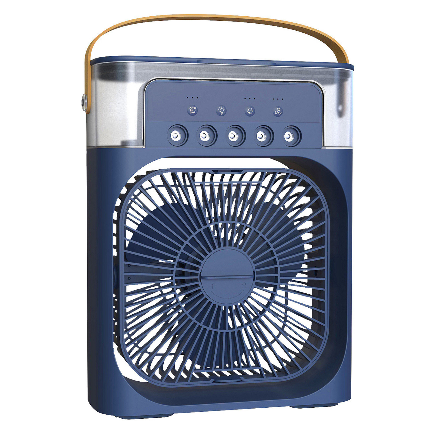 Spray Kleiner Ventilator Fünf-Loch Befeuchtung Kleine Kühlung Klimaanlage Mini Ventilator Wassergekühlter Leiser Luftkühler | Karnz