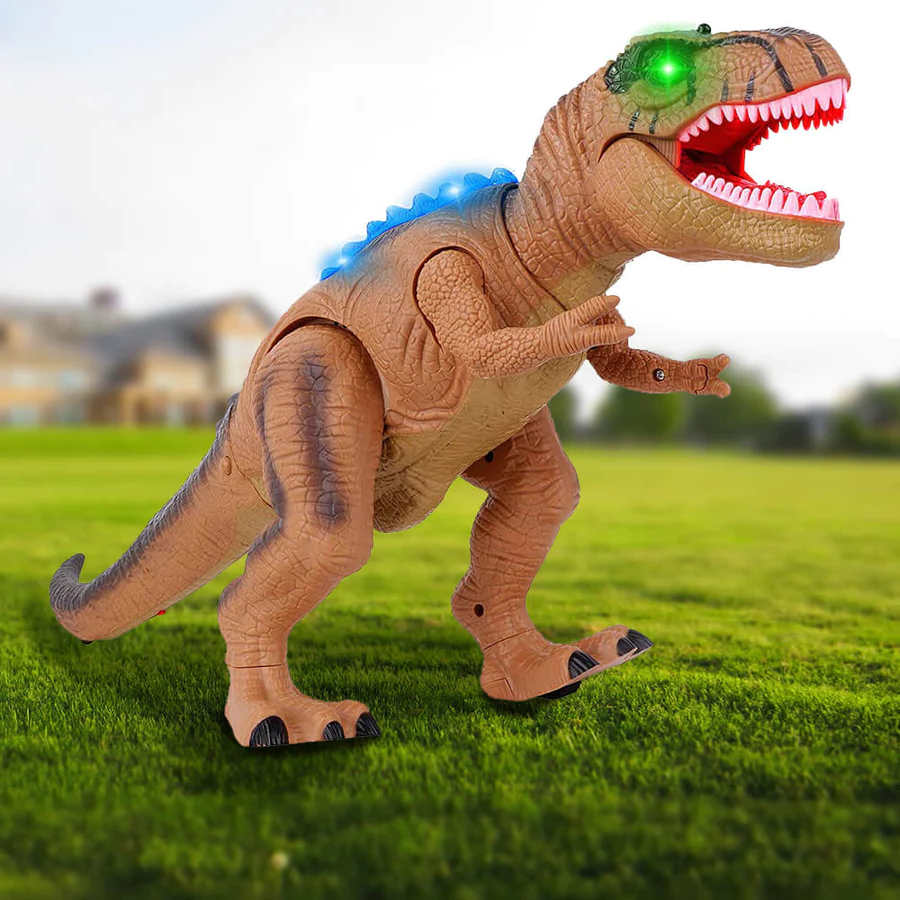 DinoAdventure – Ferngesteuertes Dinosaurier-Spielzeug mit Licht und Sound