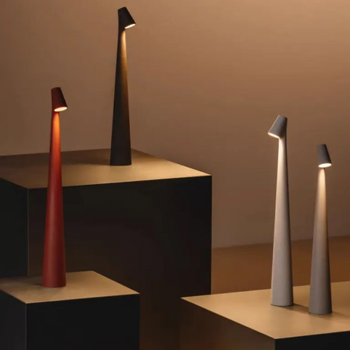 Karnz | Nordisch minimalistisches Design Stimmungslicht | Kabellos | LED | Leselampe | Esslampe