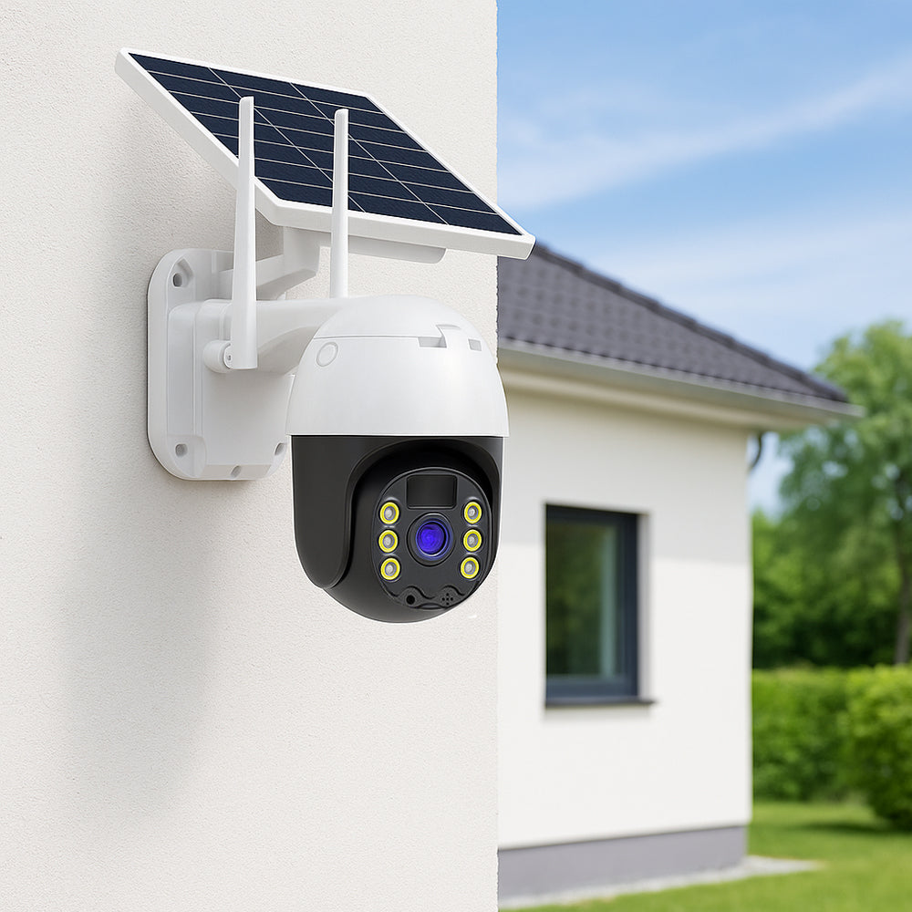 Kabellose Überwachungskamera – solarbetrieben – 2K Full HD | Karnz