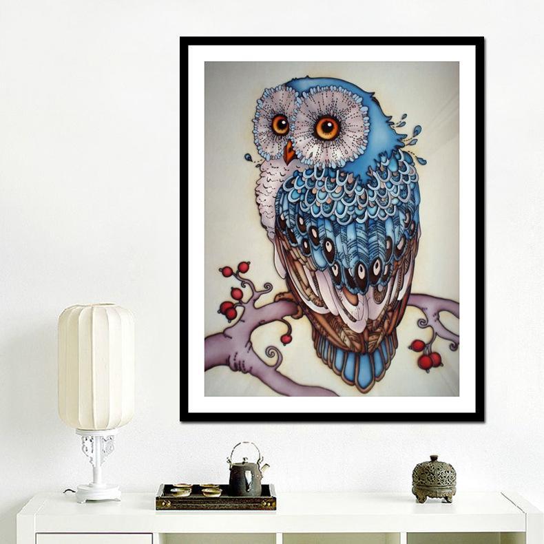 Cartoon Owl - GemPaint Kit | Karnz