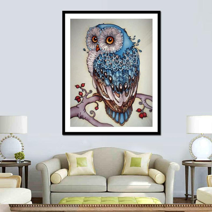Cartoon Owl - GemPaint Kit | Karnz