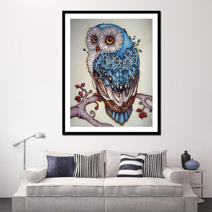 Cartoon Owl - GemPaint Kit | Karnz