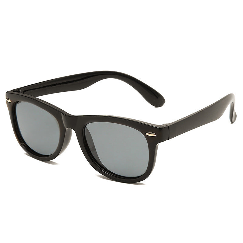 Karnz | Kinder Flex Sonnenbrille mit flexiblem und robustem Rahmen