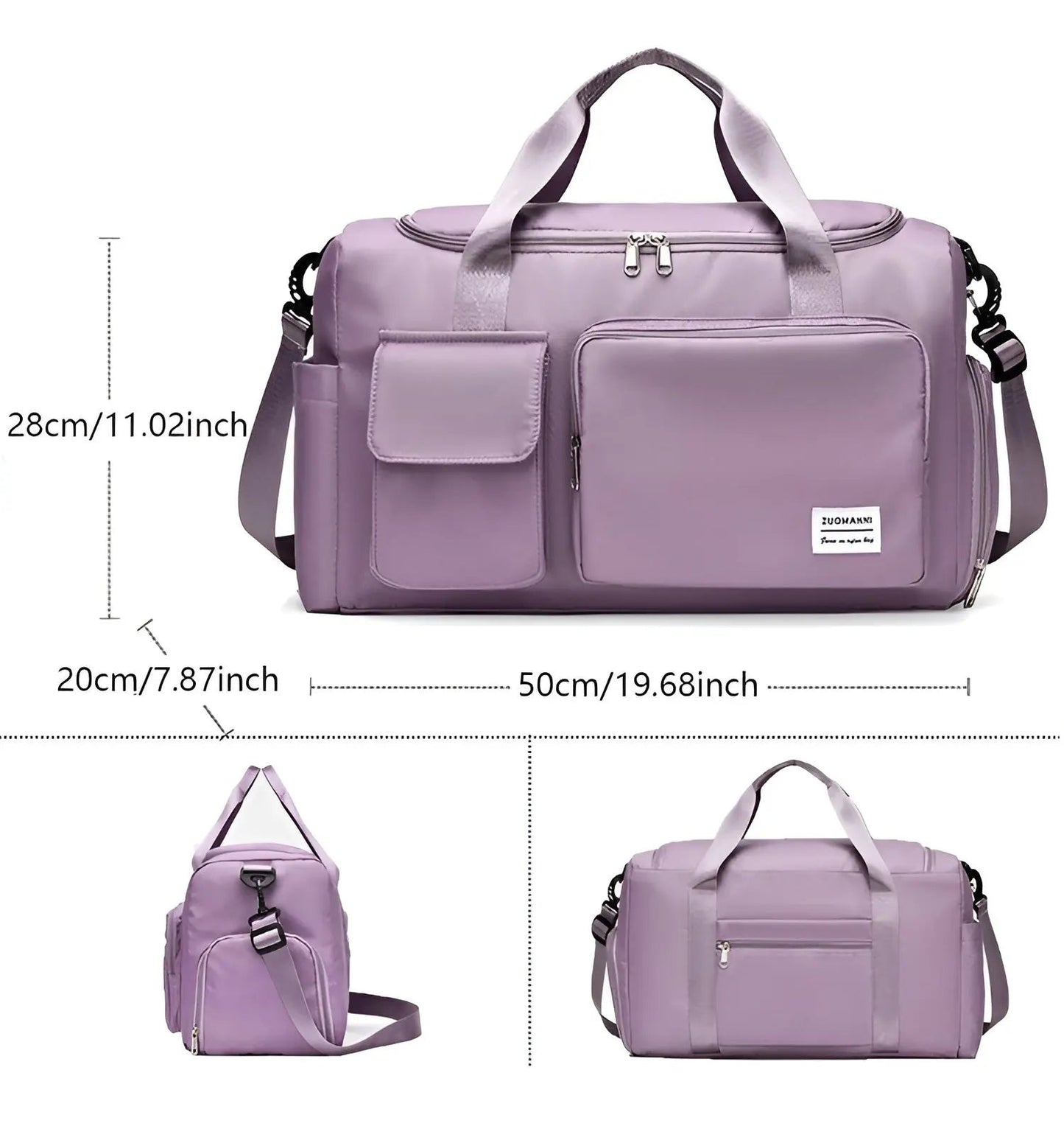 Große wasserdichte Wochenendtasche - VoyagePro | Karnz