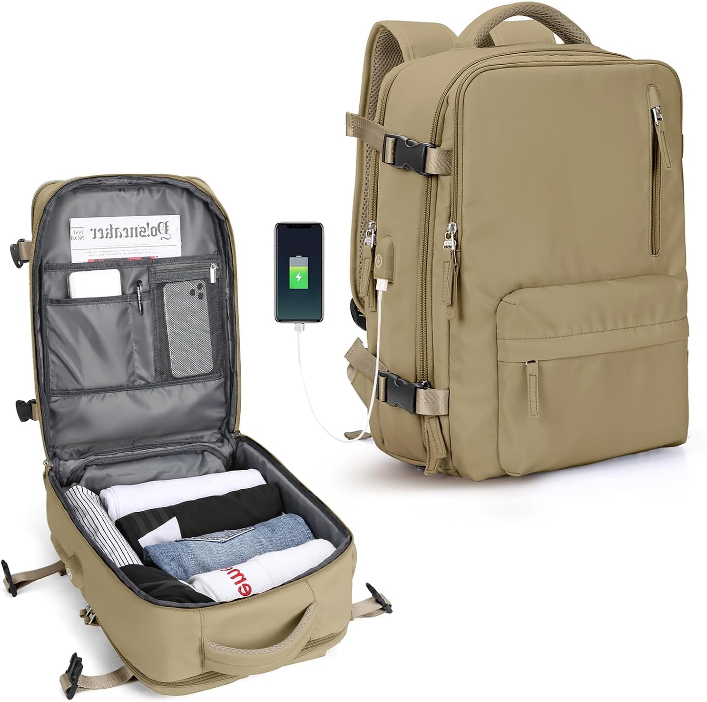 Multi-Compartment Laptop Tragetasche mit verstellbarem Schultergurt | Karnz