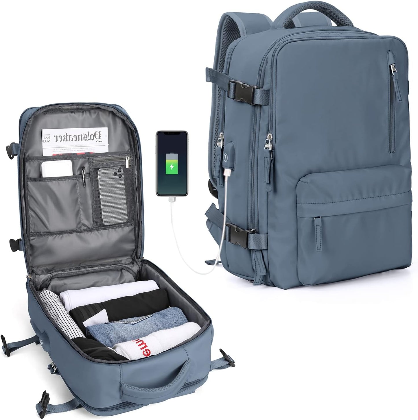 Multi-Compartment Laptop Tragetasche mit verstellbarem Schultergurt | Karnz