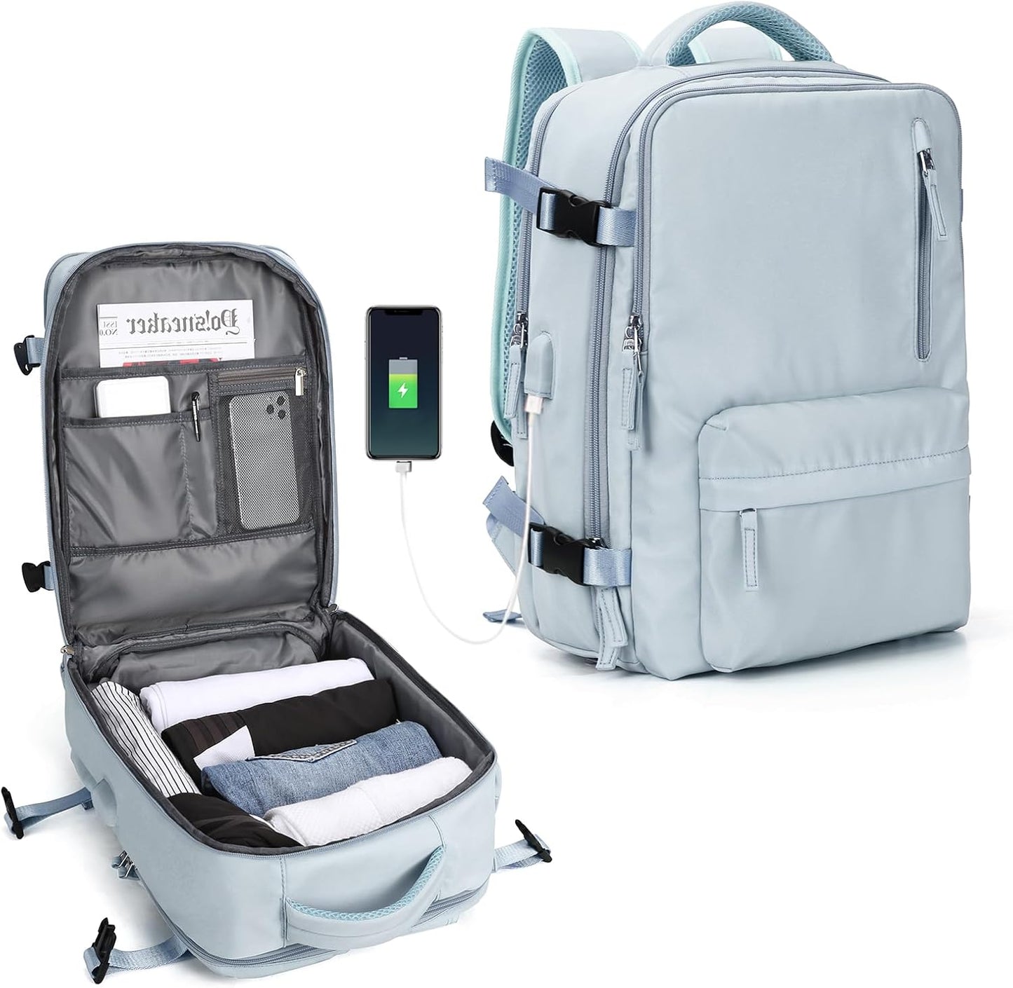 Multi-Compartment Laptop Tragetasche mit verstellbarem Schultergurt | Karnz