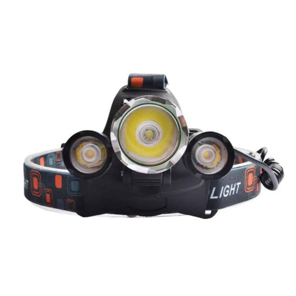 Professionelle LED-Stirnlampe (5000 Lumen) - Multifunktional und Wiederaufladbar | Karnz