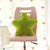 Pastellfarbener Sternform Weichkissen 40x40cm Polyester | Karnz