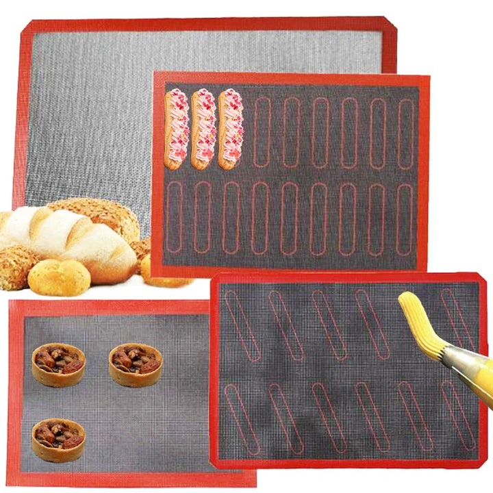 Perforierte Silikon-Backmatte Antihaft-Backofenblech Auskleidung Backwerkzeuge | Karnz