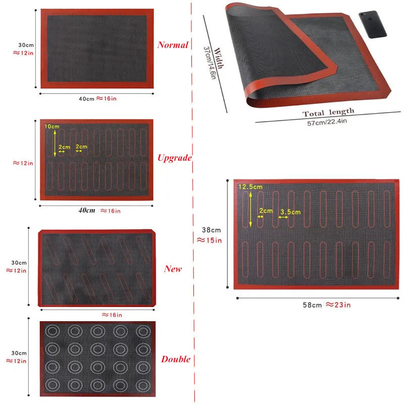 Perforierte Silikonbackmatte Antihaft-Ofenblech-Liner Backwerkzeuge | Karnz