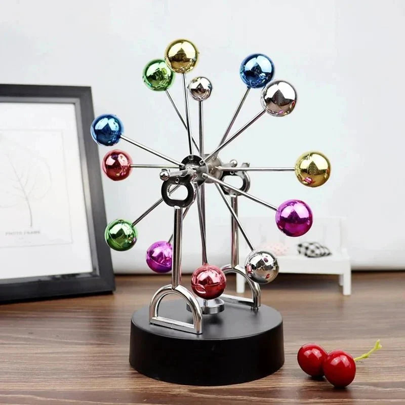 Perpetuum Mobile Riesenrad Schreibtisch Ornament aus Metall Modern Stil | Karnz