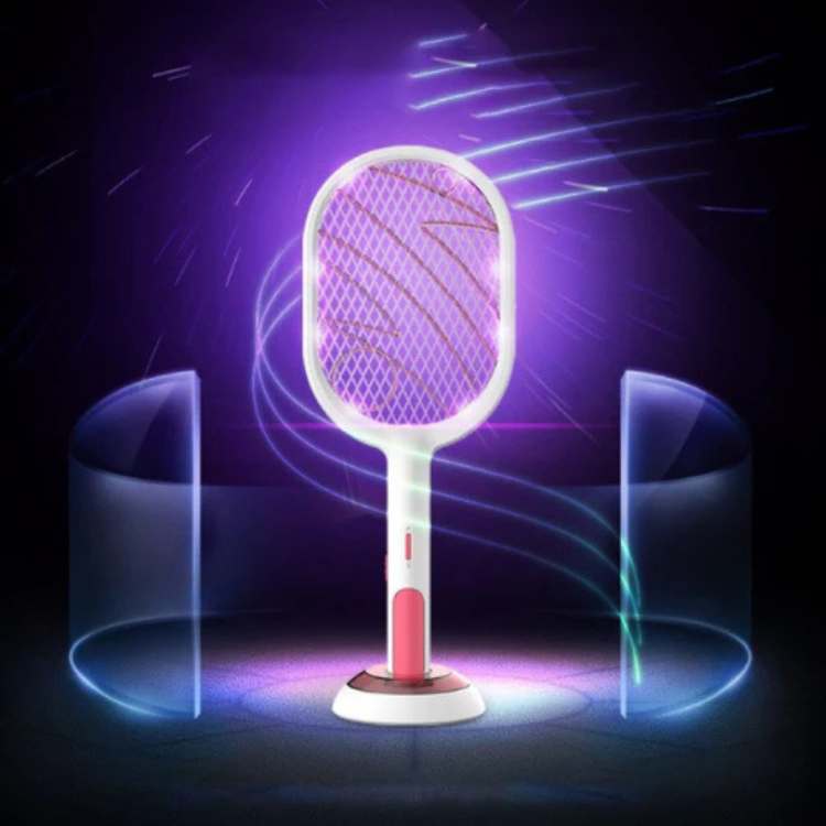 Elektrische Fliegenklatsche mit UV-Licht | Karnz