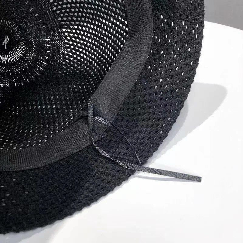 Marlene Strohhut - Eleganter Retro-Strandstrohhut für Damen | Karnz