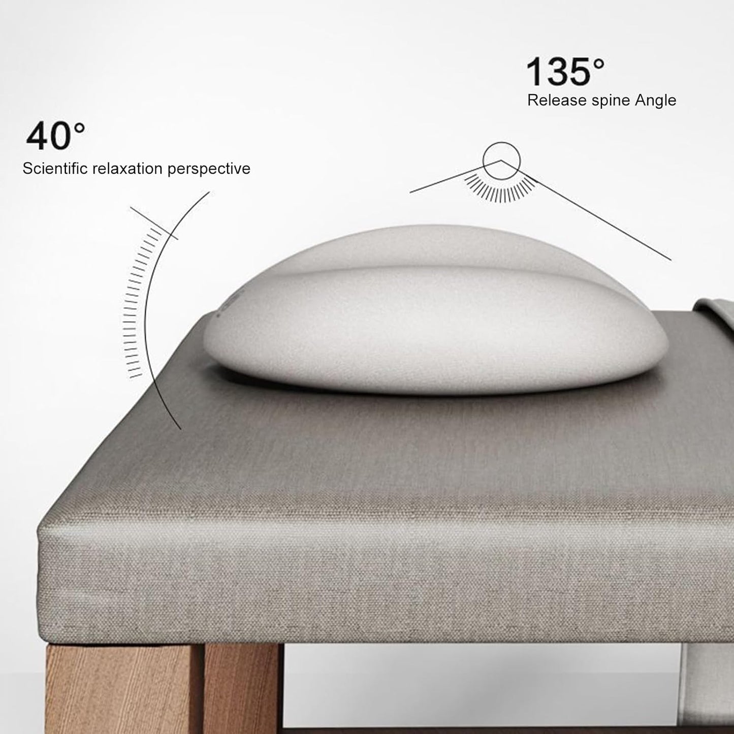 Ergonomisches Kopfstützenkissen für Massageliege